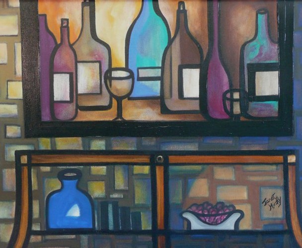 Wine Painting